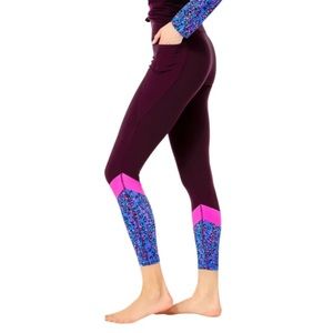 Lilly Pulitzer Weekender High Rise Legging Growl Prowl Cherry Ganache-NWT!!!